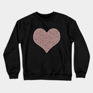 Heart with pattern Crewneck Sweatshirt